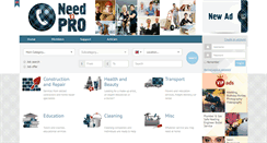 Desktop Screenshot of need-a-pro.com